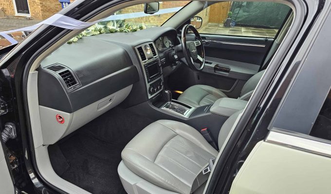Interior view of our Chrysler 300c