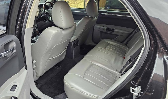 Interior view of our Chrysler 300c