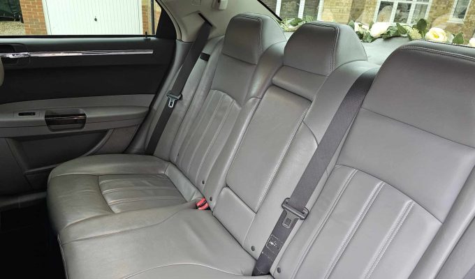Interior view of our Chrysler 300c