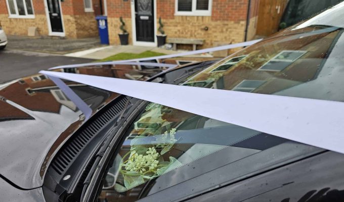 Exterior decorations on our Chrysler 300c