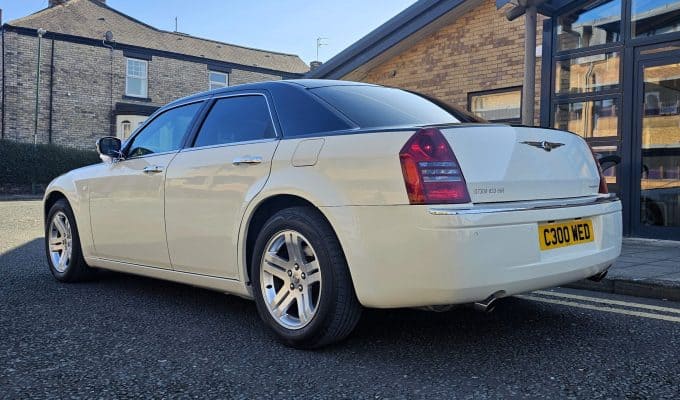 Exterior view of our Chrysler 300c