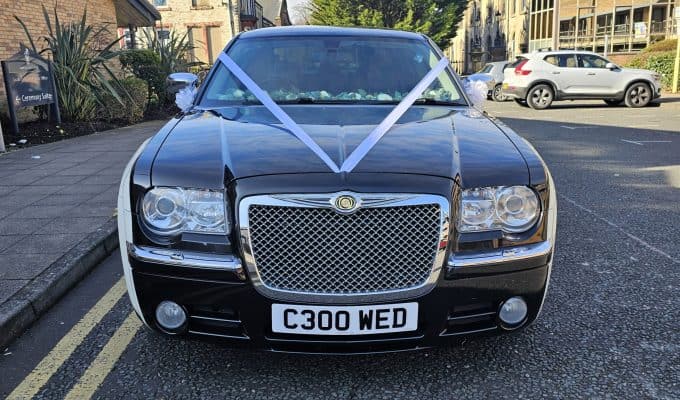 Exterior view of our Chrysler 300c
