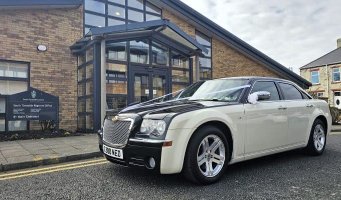 Exterior view of our Chrysler 300c